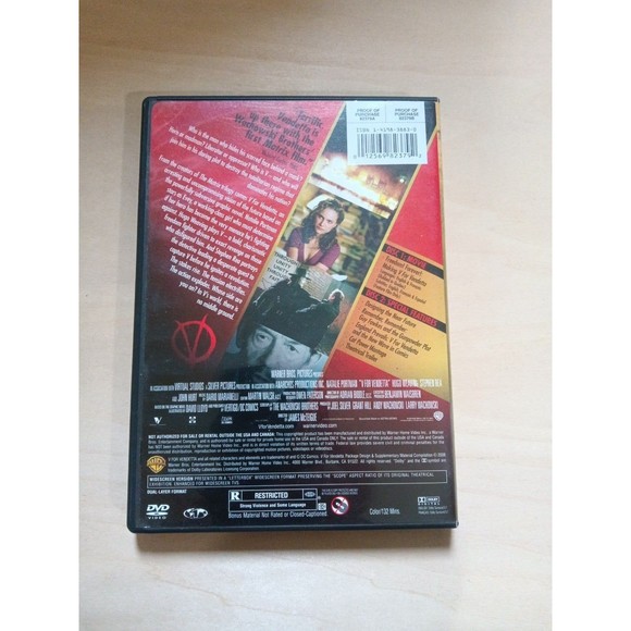 V For Vendetta 2 disc special edition - Picture 2 of 5